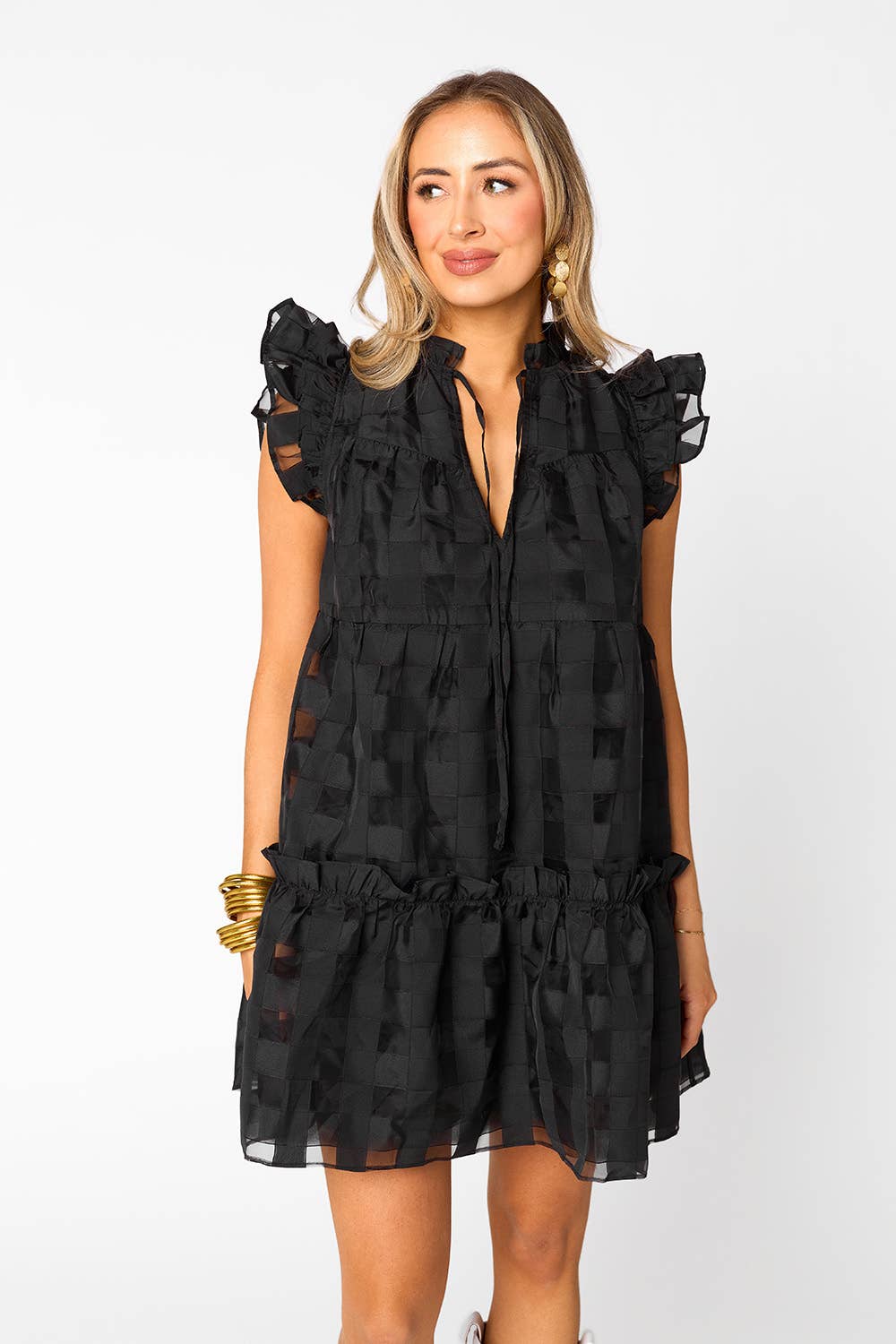 Aubrey Black Mini Dress Aubrey Black Mini Dress