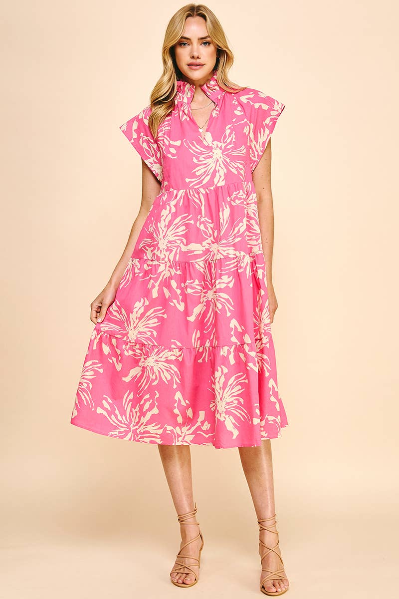 Val Tiered Tunic Dress Medium Val Tiered Tunic Dress Medium