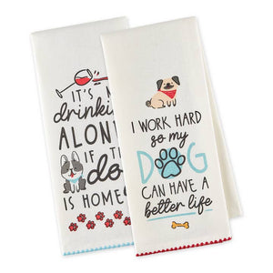 Mutts About You Tea Towel
