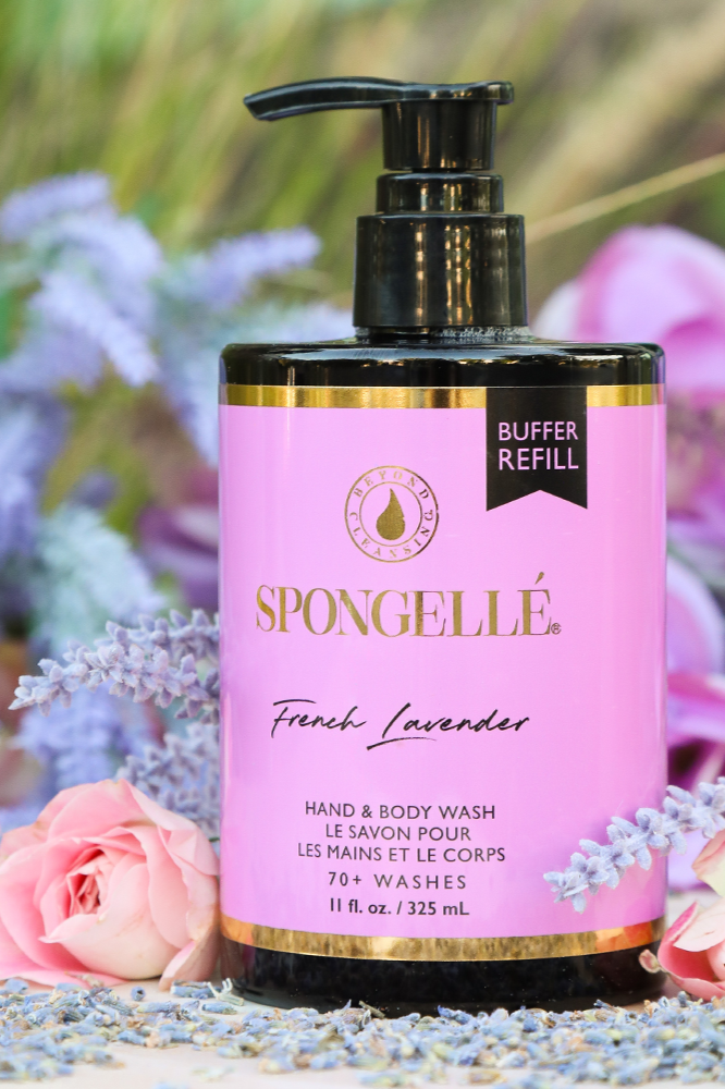 spongelle french lavender boxed flower SPONGELLÉ French Lavender Body Wash