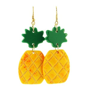Artsy Pineapple Earring
