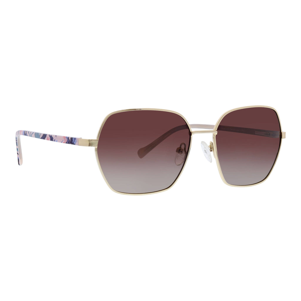 Hadee: Paradise Coral Polarized Sunglasses