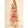 Janette- Floral Tiered Midi Dress