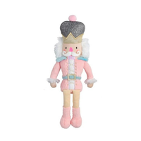 Rat King Plush Bestie – Faux Linen Nutcracker Christmas Doll