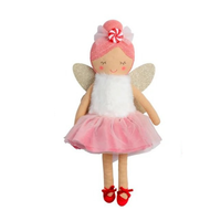 Rat King Plush Bestie – Faux Linen Nutcracker Christmas Doll