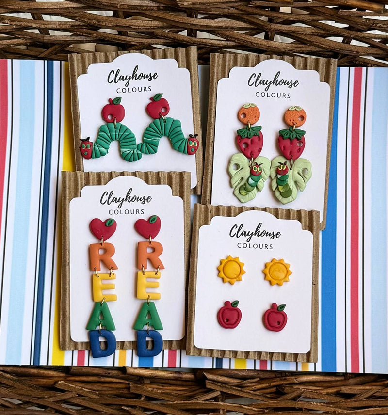 New! Teacher Earrings  | Back to School Earrings