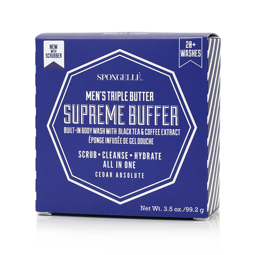 Men’s Supreme Buffer w/ Black Scrubber (Cedar Absolute)