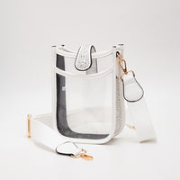 Clear Rhinestone Crossbody