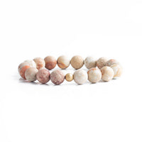 10mm White Jasper Gemstone Bracelets