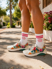 Lucky Mahjong Socks | Women's Athletic Crew Socks