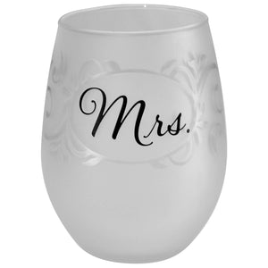 Mr. & Mrs. Stemless - Set of 2