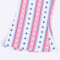 Stars and Stripes - Peplum Tank with Baby Bells