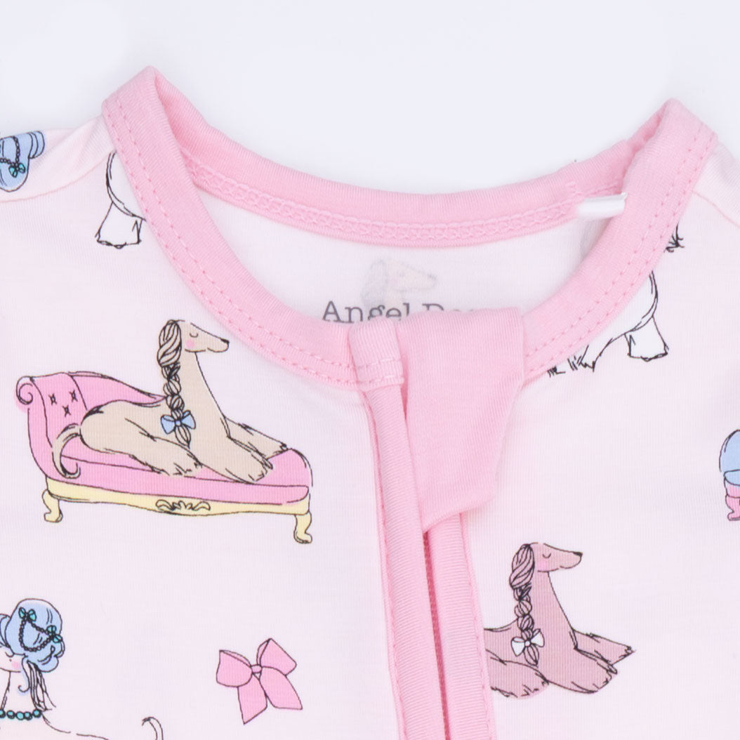 Fancy Hounds with Bows - Convertible Romper