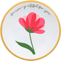 Forever Grateful Ring Holder - 2.5" Trinket Dish