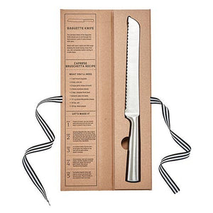 Caja de libro de cuchillos baguette