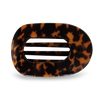 Round Flat Hair Clip | Large | Tortoise