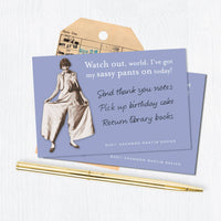 Sassy Pants Sticky Note