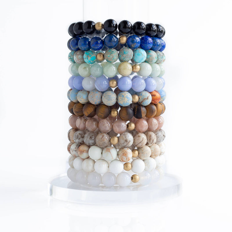 10mm Sunstone Gemstone Bracelets