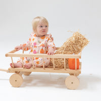 Autumn Pumpkins - Pink - Ruffle Sleeve Romper