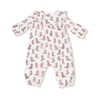 Future Cowgirl - Ruffle Sleeve Romper