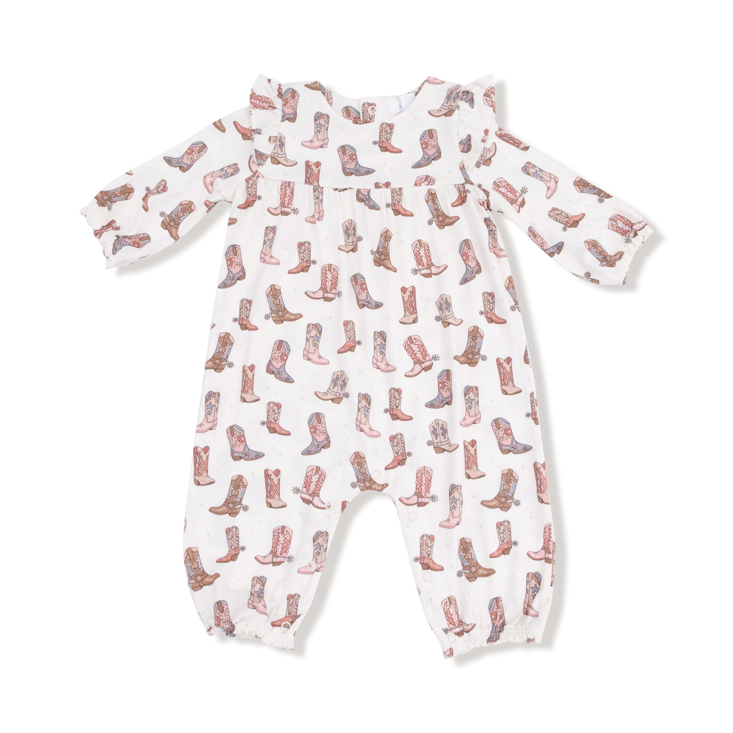 Future Cowgirl - Ruffle Sleeve Romper