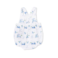 Baby Golf Carts Blue - Retro Sunsuit