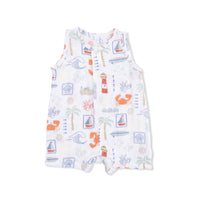 Club Mediterranean - Sleeveless Shortie Romper