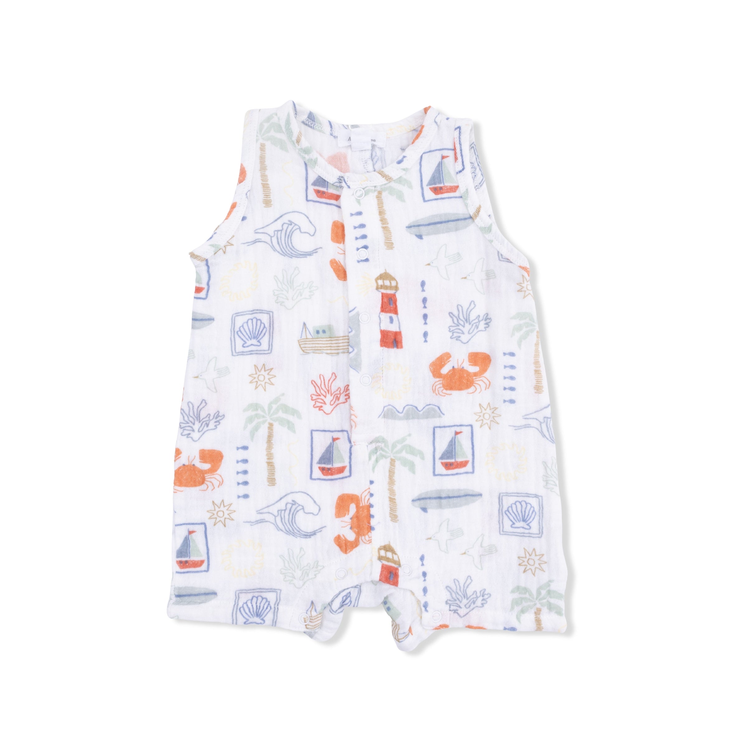 Club Mediterranean - Sleeveless Shortie Romper