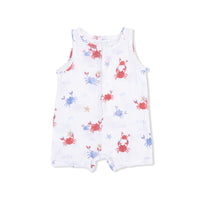 Crayon Crabs - Sleeveless Shortie Romper