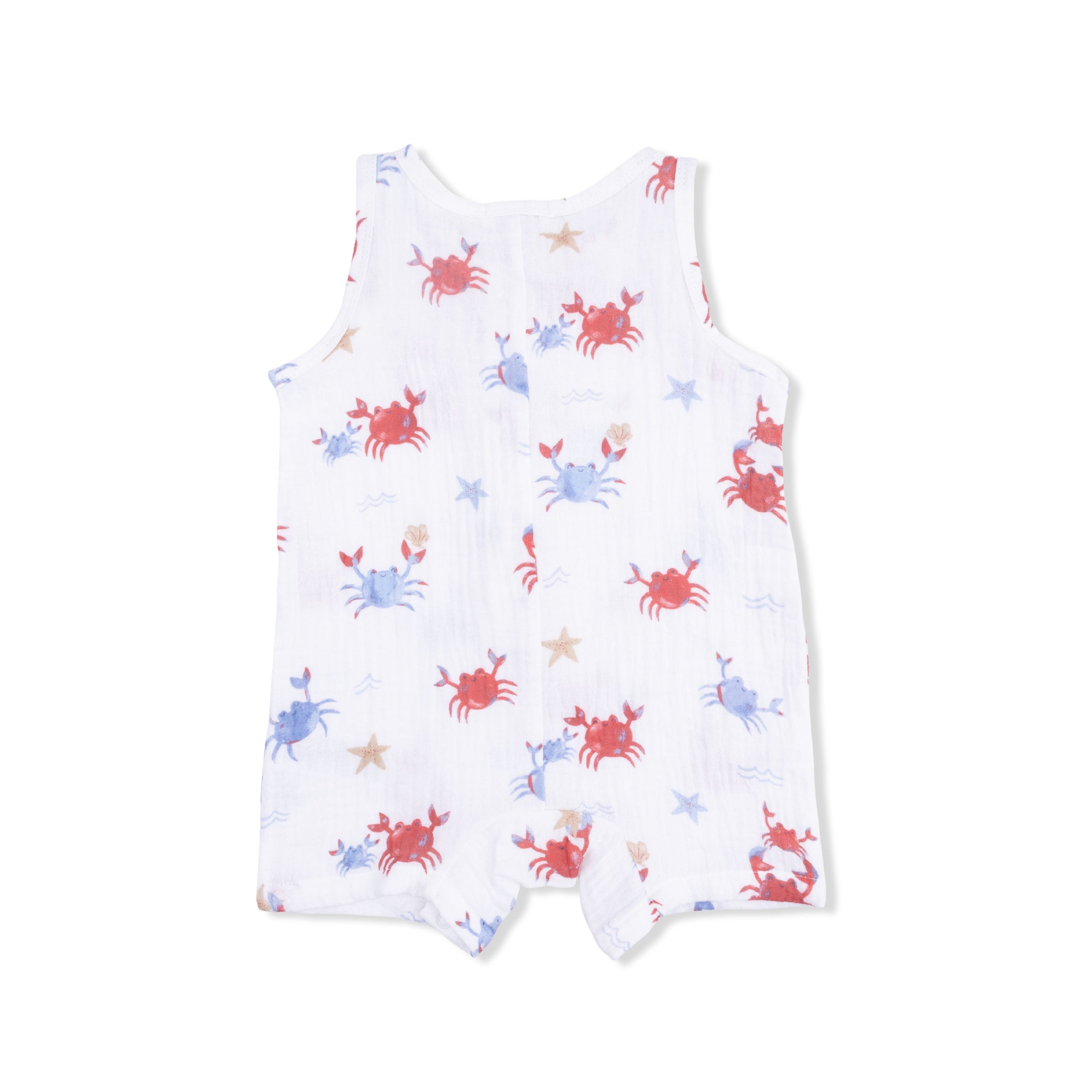 Crayon Crabs - Sleeveless Shortie Romper