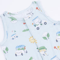 Golf Pros - Sleeveless Shortie Romper