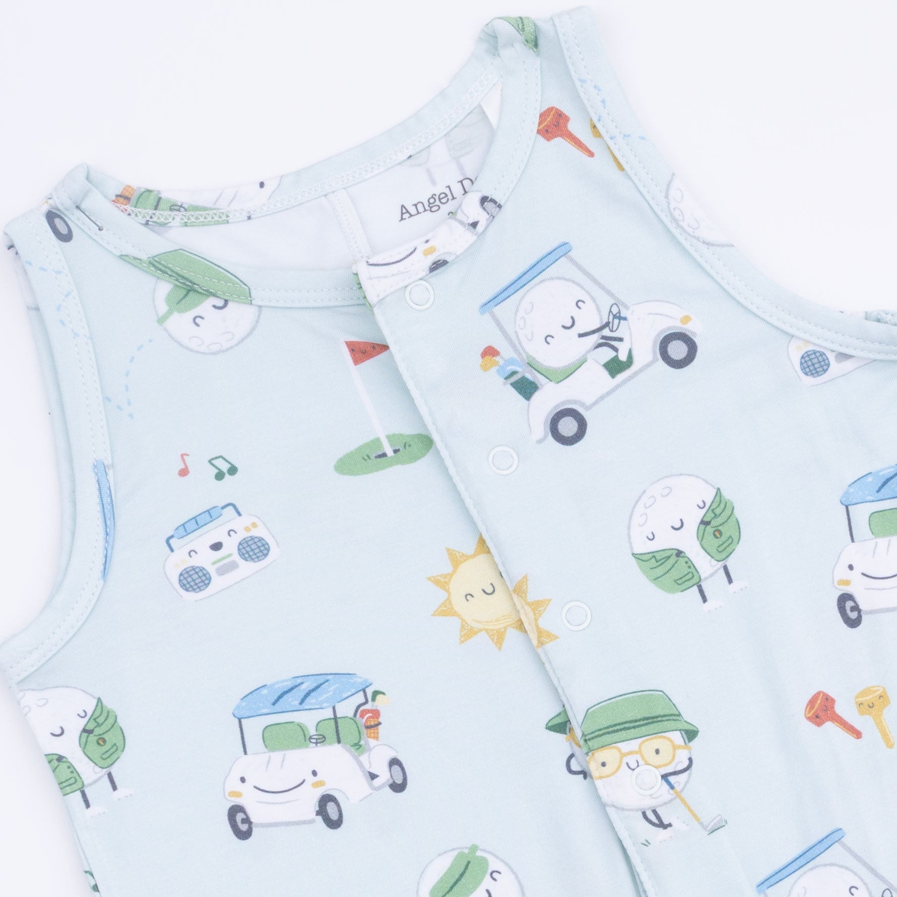 Golf Pros - Sleeveless Shortie Romper
