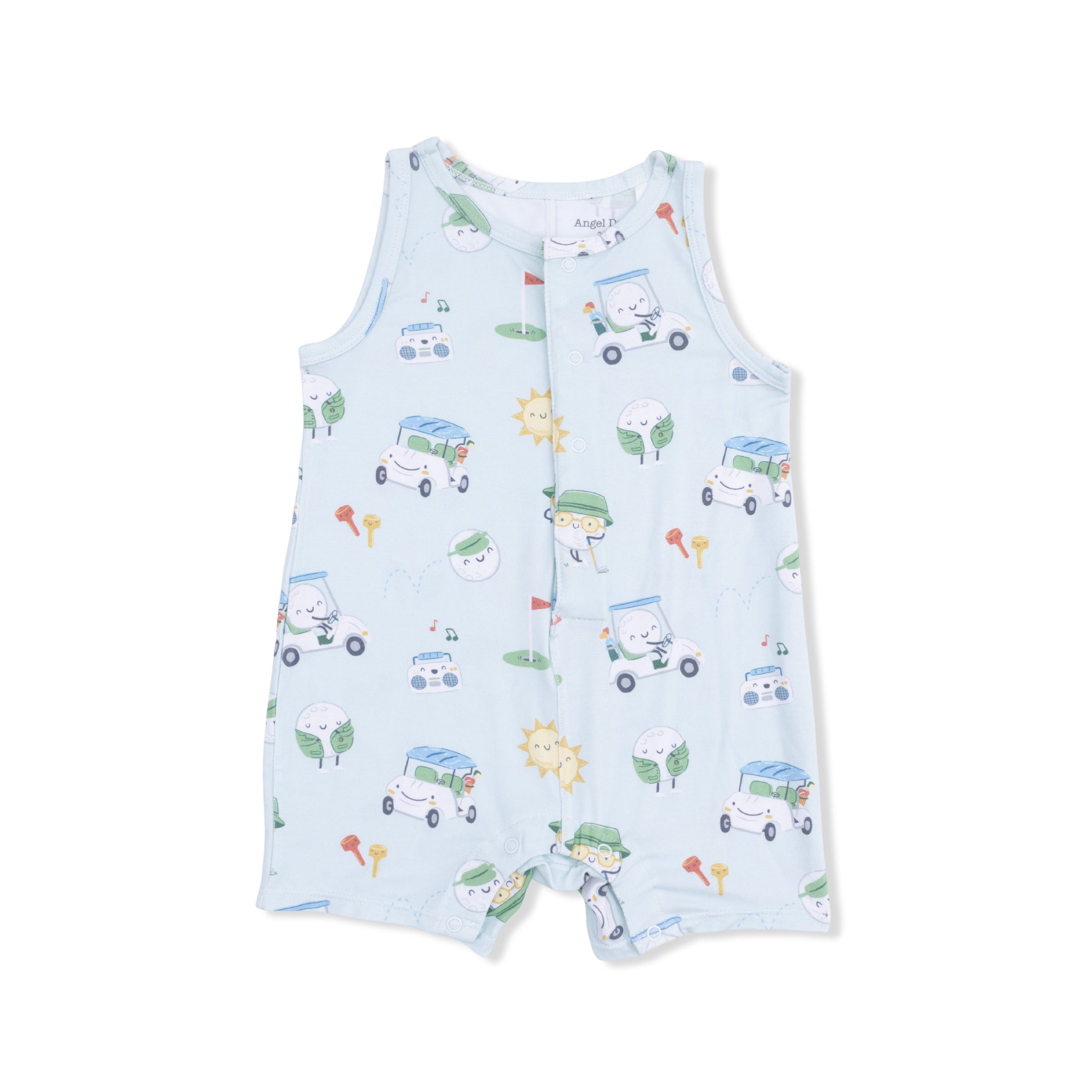 Golf Pros - Sleeveless Shortie Romper