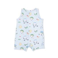 Golf Pros - Sleeveless Shortie Romper