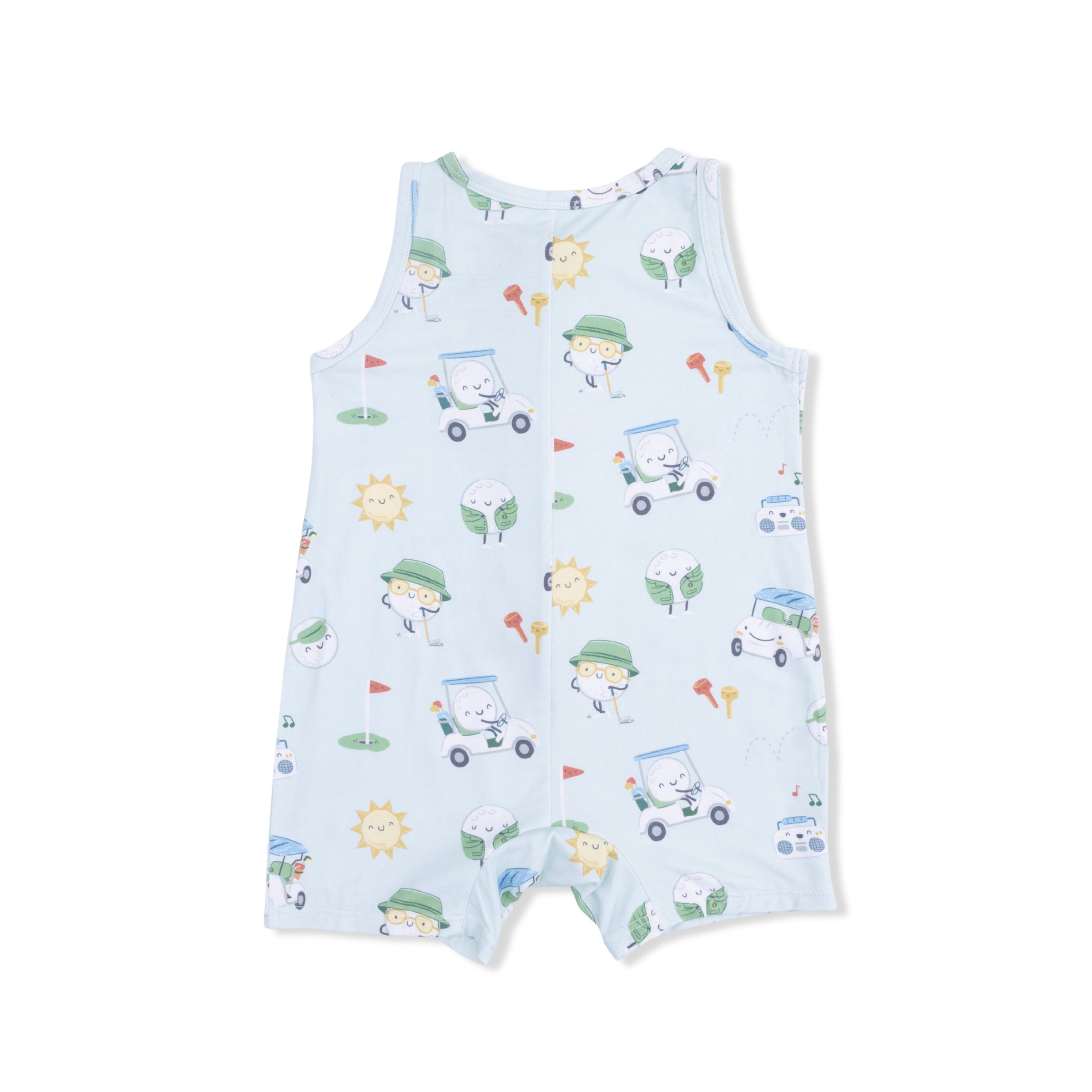 Golf Pros - Sleeveless Shortie Romper