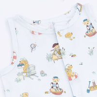 Lake Buddy Dogs - Sleeveless Shortie Romper