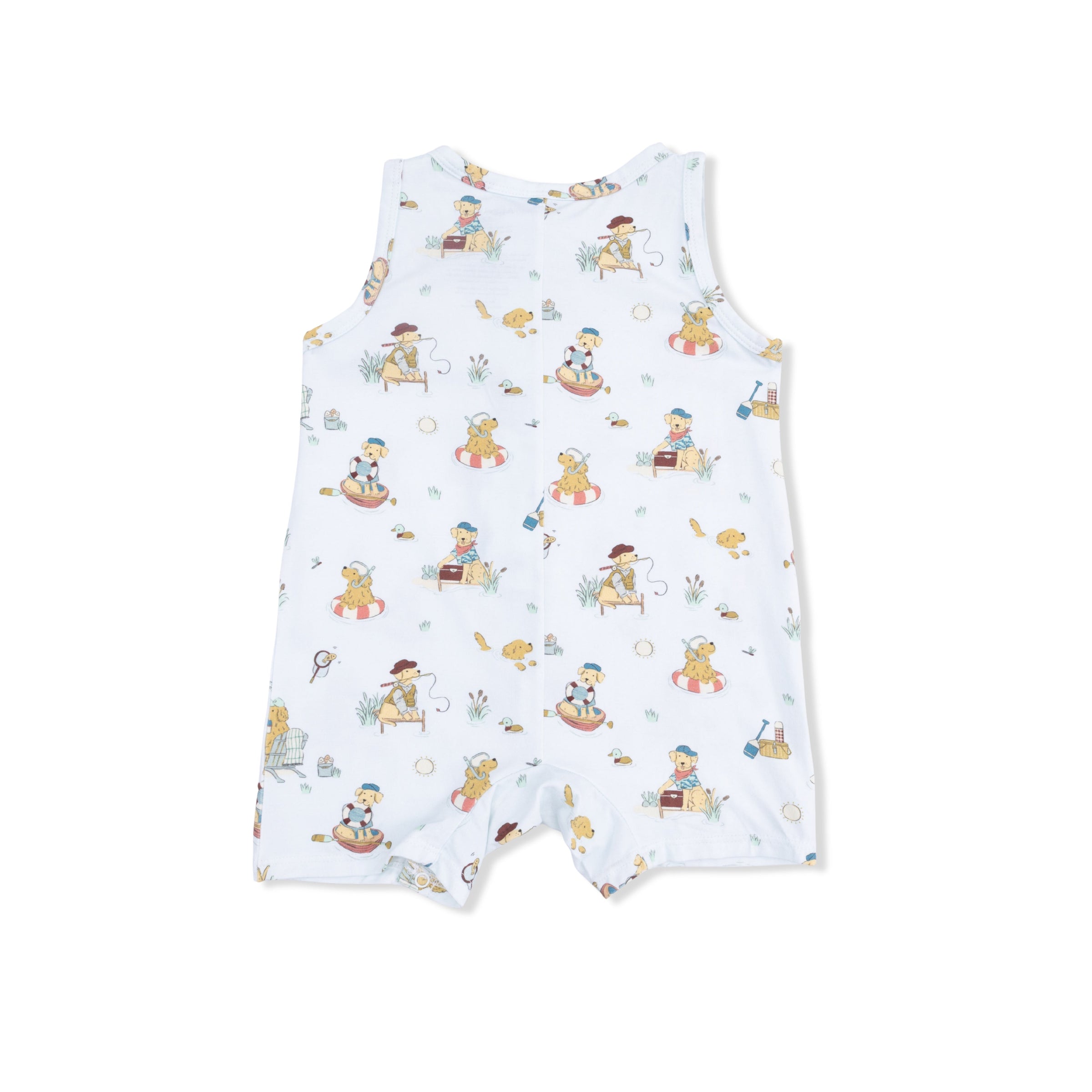 Lake Buddy Dogs - Sleeveless Shortie Romper
