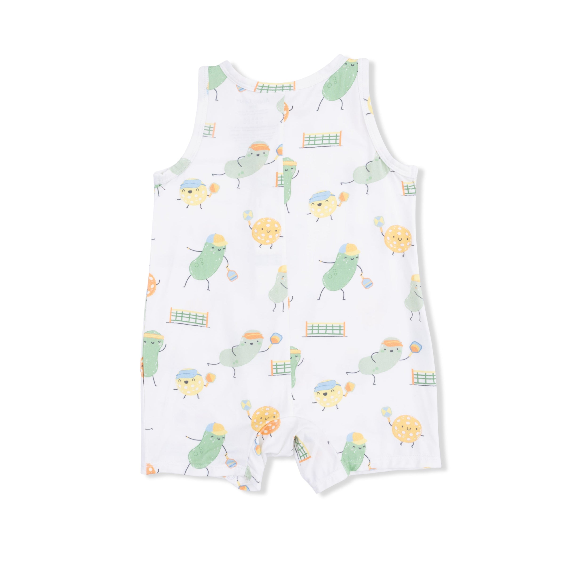 Pickles Playing Pickleball - Sleeveless Shortie Romper