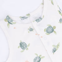 Sea Turtles - Sleeveless Shortie Romper