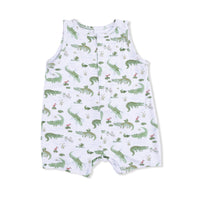 Crayon Alligators - Sleeveless Shortie Romper