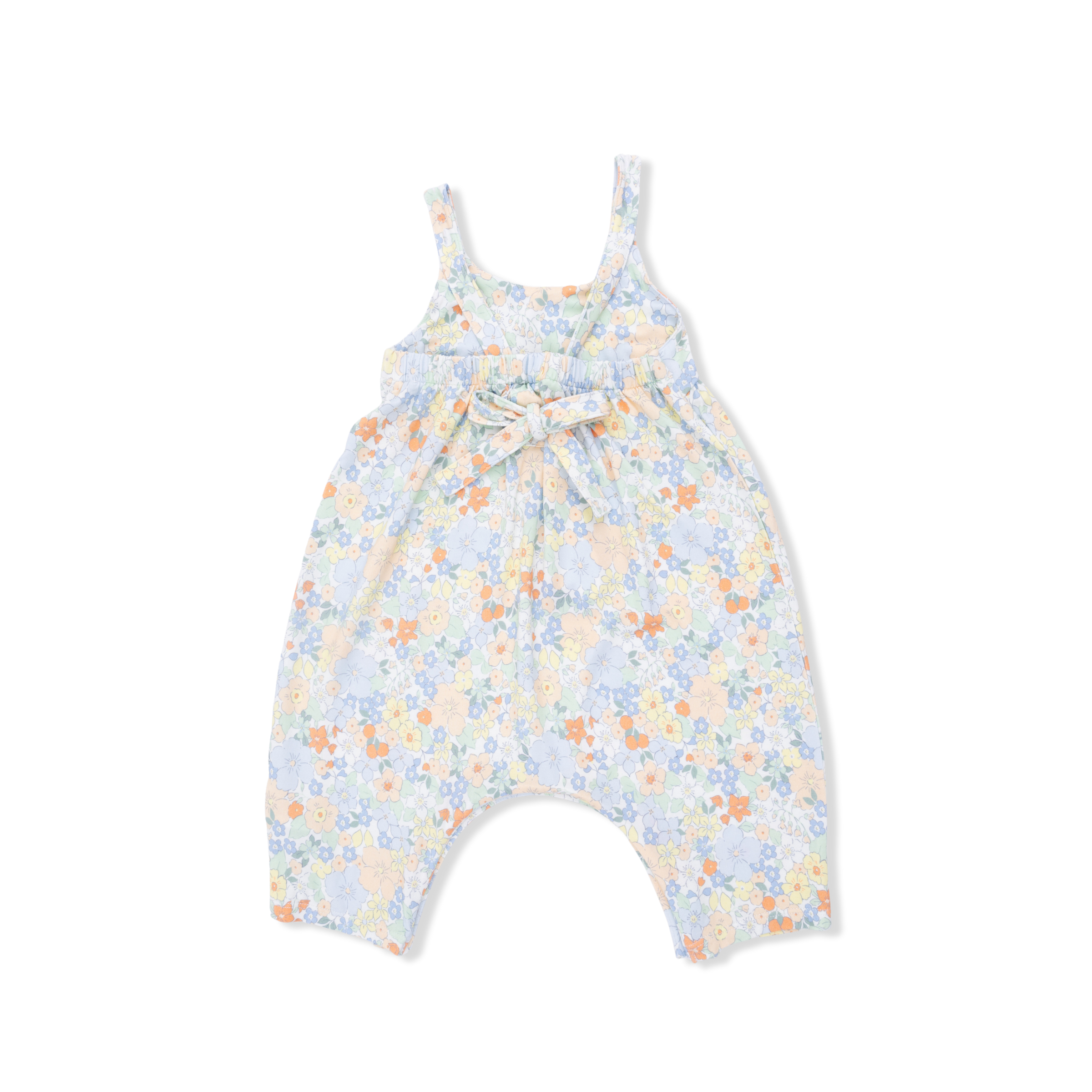 Georgia Floral - Tie Back Romper
