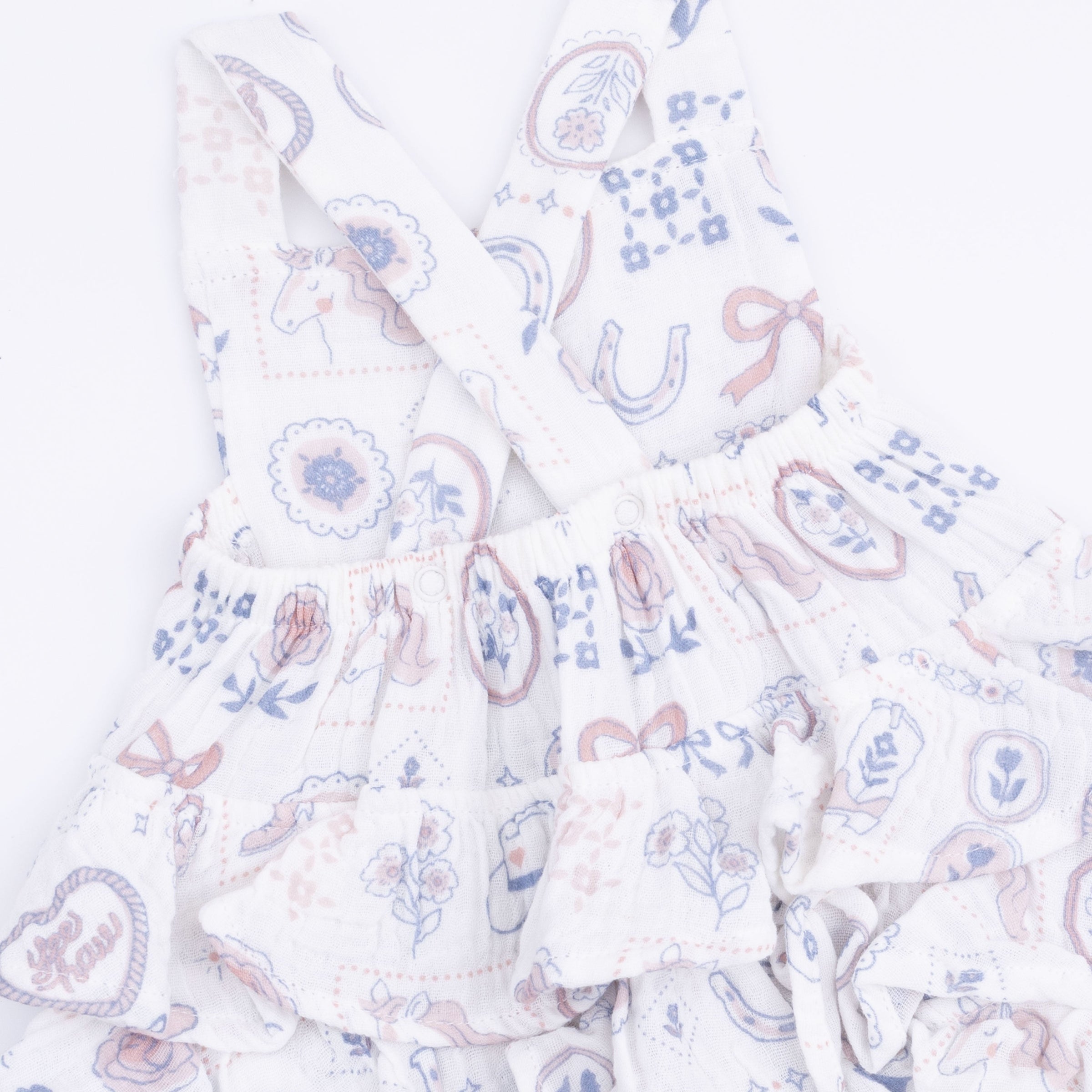 Country Western Heirlooms - Ruffle Sunsuit