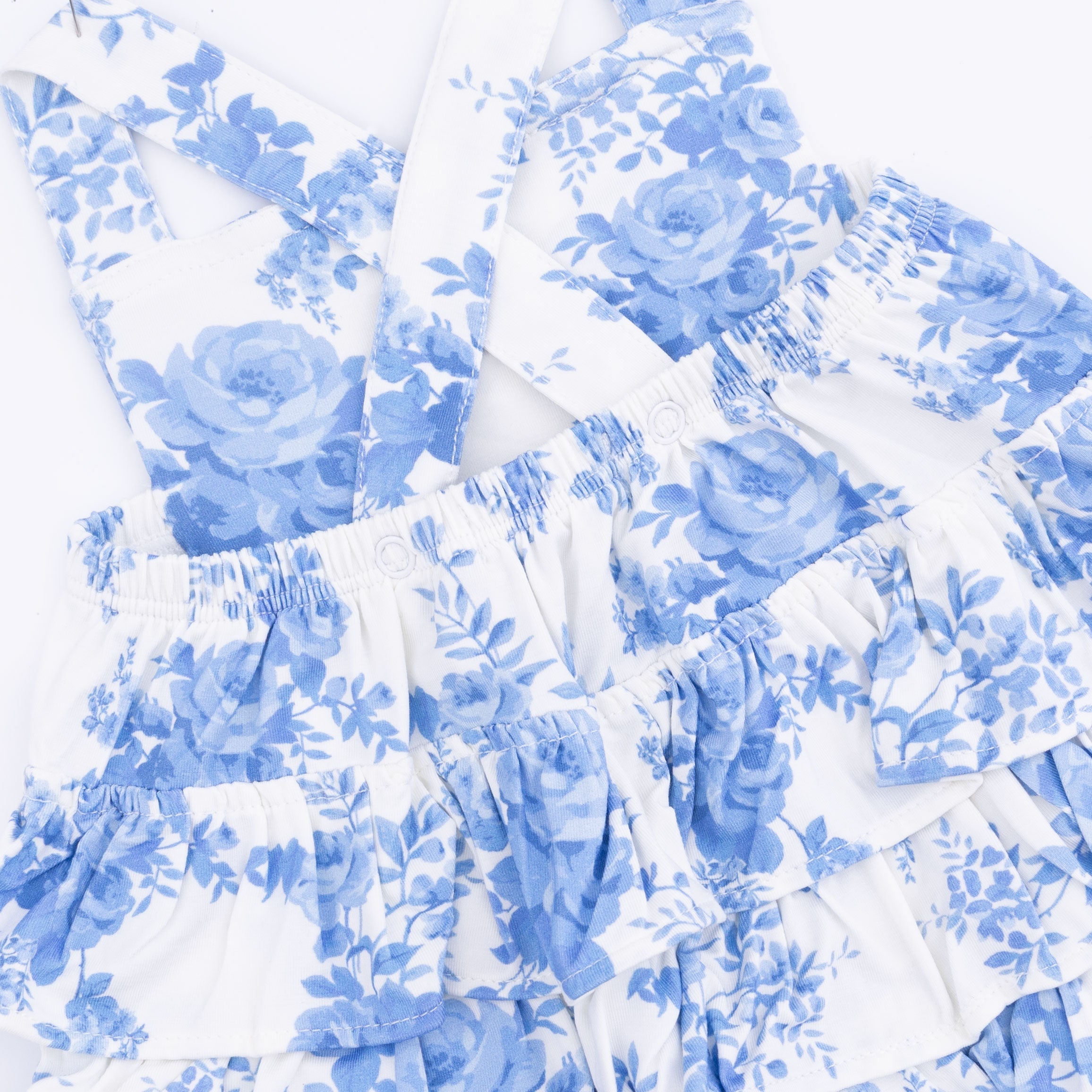 Dream Cottage Floral - Ruffle Sunsuit