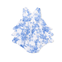 Dream Cottage Floral - Ruffle Sunsuit