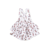 Cowgirl Boots - Ruffle Sunsuit