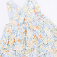 Georgia Floral - Ruffle Sunsuit