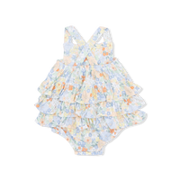 Georgia Floral - Ruffle Sunsuit