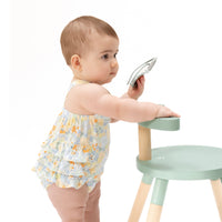 Georgia Floral - Ruffle Sunsuit