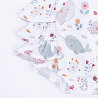Garden Sea Creatures - Ruffle Sunsuit