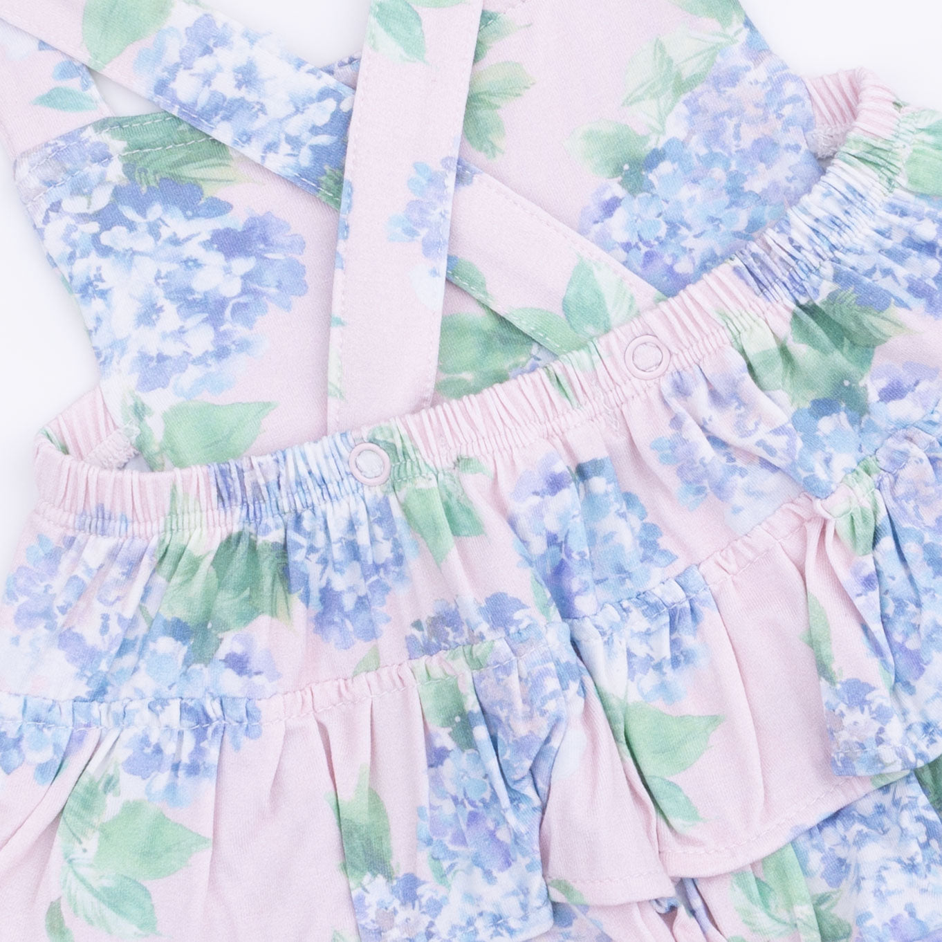Hydrangeas - Ruffle Sunsuit